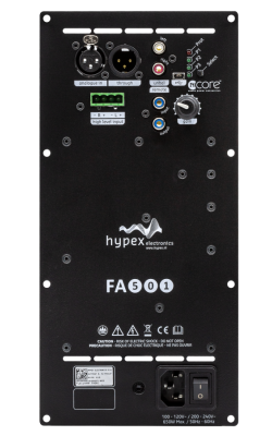 HYPEX FUSIONAMP FA501, 1x500W Ncore® FIR