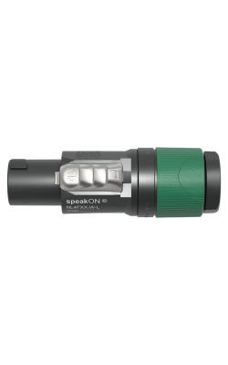 NEUTRIK speakON NL4FXX-W-L, 4 pin, 10-16 mm