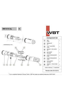 WBT-0114 Ag nextgen™, wtyki RCA, 4szt.